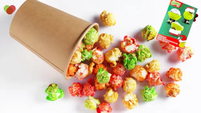 grinch popcorn maker recipes